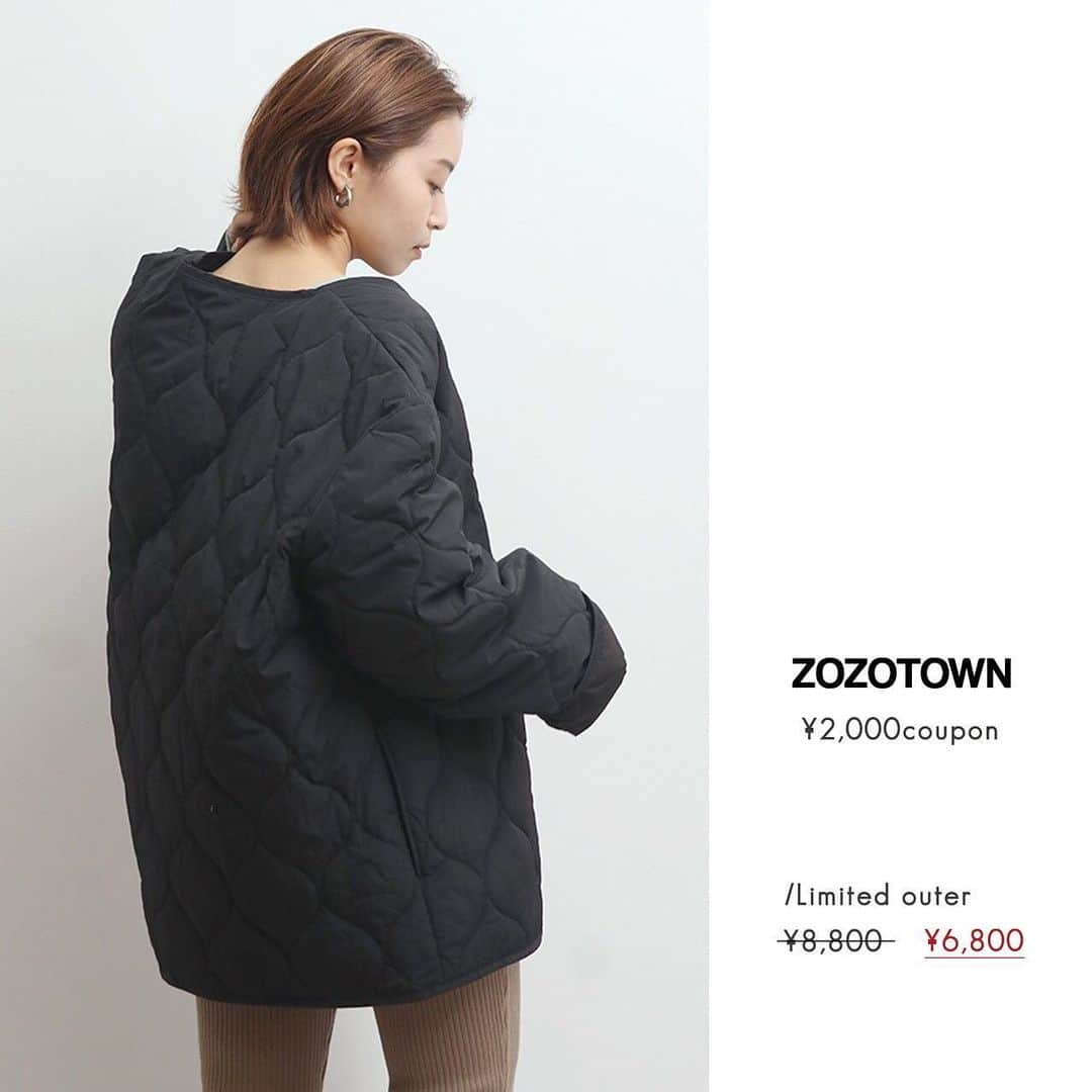 Ungridさんのインスタグラム写真 - (UngridInstagram)「【ZOZOTOWN】 ¥2,000 OFFクーポン実施中🚩 ZOZO限定人気アイテムはコレ‼️__________ . #キルティングライナーコート ¥8,800(tax in)→¥6,800(tax in) . #リブニットフレアパンツ ¥6,050(tax in)→¥4,050(tax in) . #ビッグルーズスウェット ¥6,050(tax in)→¥4,050(tax in) . @ungrid_official  #TOPページURLよりご覧下さい . #ungrid #ungrid_staffsnap #zozotown」1月17日 20時58分 - ungrid_official