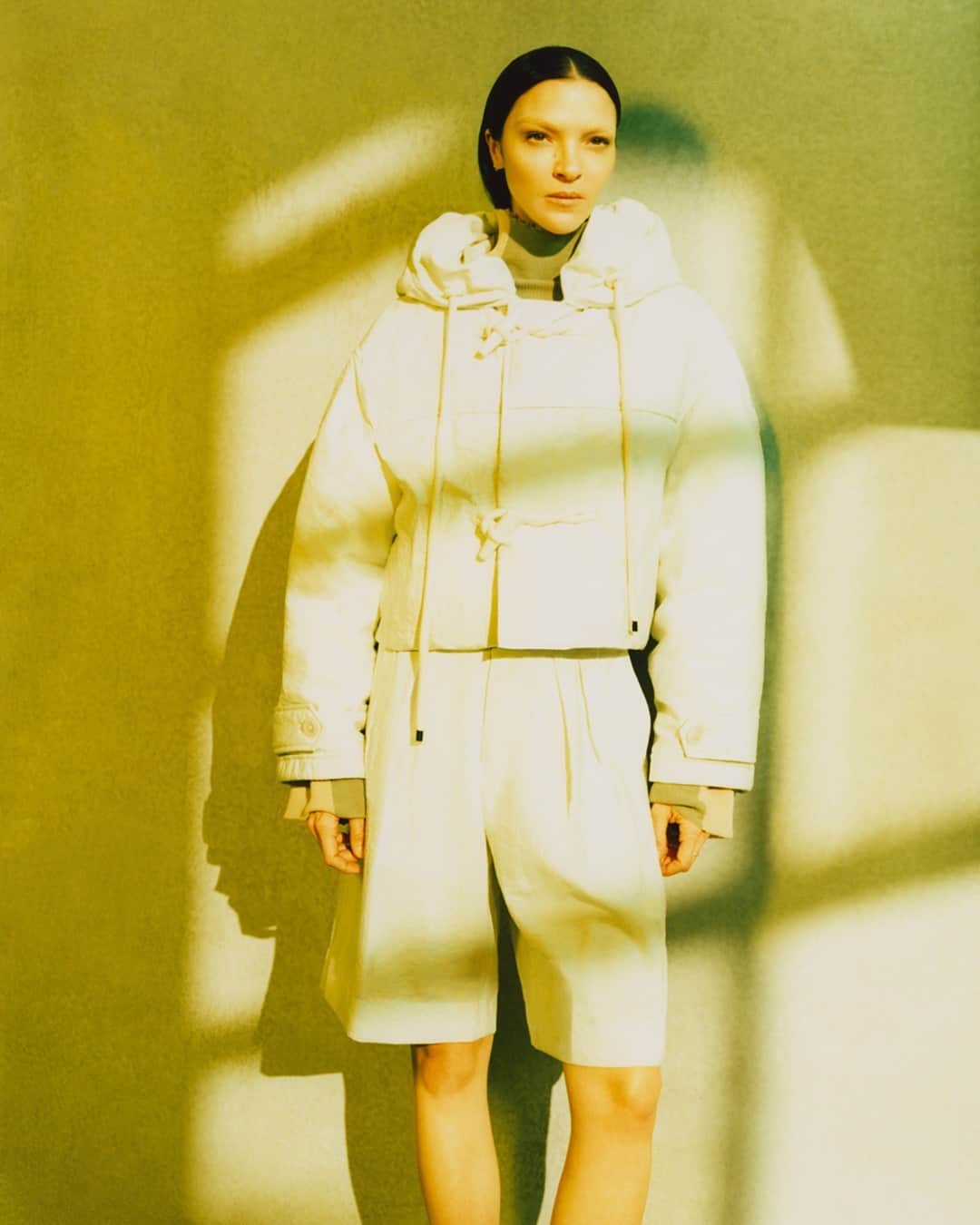 のインスタグラム：「JUST LANDED: 2 MONCLER 1952  As they continue to reimagine Moncler for now, Sergio Zambon and Veronica Leoni’s transportative designs look to post-lockdown future.  @monlcer #MONCLERGENIUS #MONCLER1952」