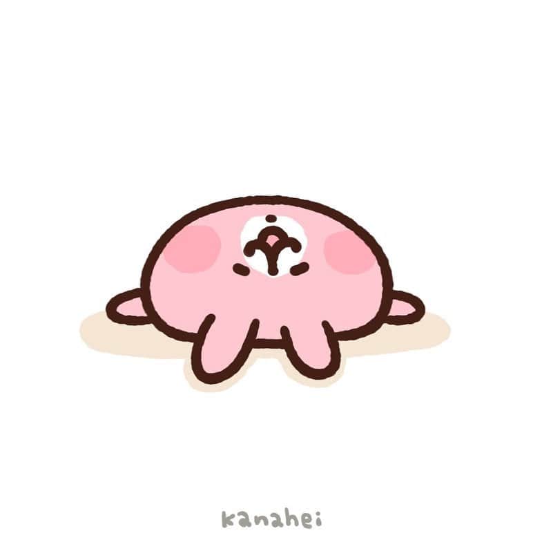 カナヘイのインスタグラム：「リラックスタイム  #kanahei #卡娜赫拉 #卡娜赫拉的小動物」