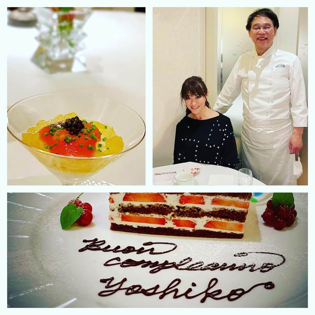 山田佳子さんのインスタグラム写真 - (山田佳子Instagram)「最高に美味しかった！﻿ ご馳走さまでした！💕 ﻿ ﻿ #最高﻿ #美味しかった﻿ #大好きな﻿ #イタリアン﻿ #片岡護 #シェフ #ご馳走さまでした  #アルポルト #西麻布 #birthday #1月17日」1月17日 21時53分 - yoshiko117