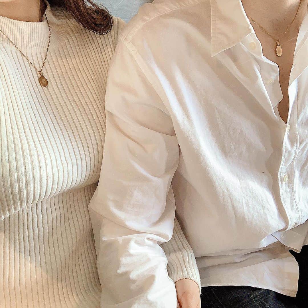 MEGのインスタグラム：「ㅤㅤㅤㅤㅤㅤㅤㅤㅤㅤㅤㅤㅤ 【 @__martee__ 】のネックレス🪞 他にもいろんなデザインがあるけど、その中でも特にこのデザインはいろんな服装に合わせられて、可愛いお気に入り！！🩰  クーポンコード：meg7  このクーポンは先着15名様のみ、10%OFFでご利用可能なクーポンです🛍 良かったら✔️して下さい ˎˊ˗ ㅤㅤㅤㅤㅤㅤㅤㅤㅤㅤㅤㅤㅤ #accessory #renanmegu #martee  #ネックレス #アクセサリー #ペアアクセサリー #ゴールドアクセサリー」