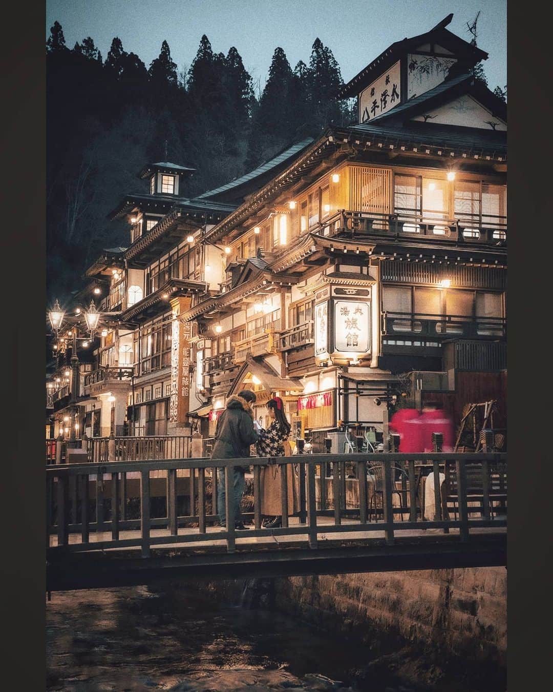 Berlin Tokyoさんのインスタグラム写真 - (Berlin TokyoInstagram)「A nostalgic landscape secluded deep in the mountains, away from the rest of the world. . . Ginzan Onsen is located in the mountains, 12 kilometers from the Oshu Highway, and is a sacred place cut off from the rest of the world. It was popular as a therapeutic hot spring resort, but in 1913, the Ginzan River flooded, destroying the hot spring resort, and all the inns were rebuilt with western-style wooden buildings of three to four stories. The town strives to preserve the streetscape of a time when "Spirited Away" bathhouses were not uncommon in Japan. . . . #hellofrom yamagata, #japan」1月17日 22時33分 - tokio_kid
