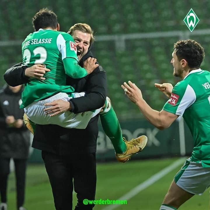 ヴェルダー・ブレーメンさんのインスタグラム写真 - (ヴェルダー・ブレーメンInstagram)「Gestern. 💭🤩 _______ #Werder #Bremen #svw #svwfca #Heimsieg #Bundesliga #GebreSelassie #Kohfeldt #Veljkovic #nordphoto」1月17日 22時52分 - werderbremen