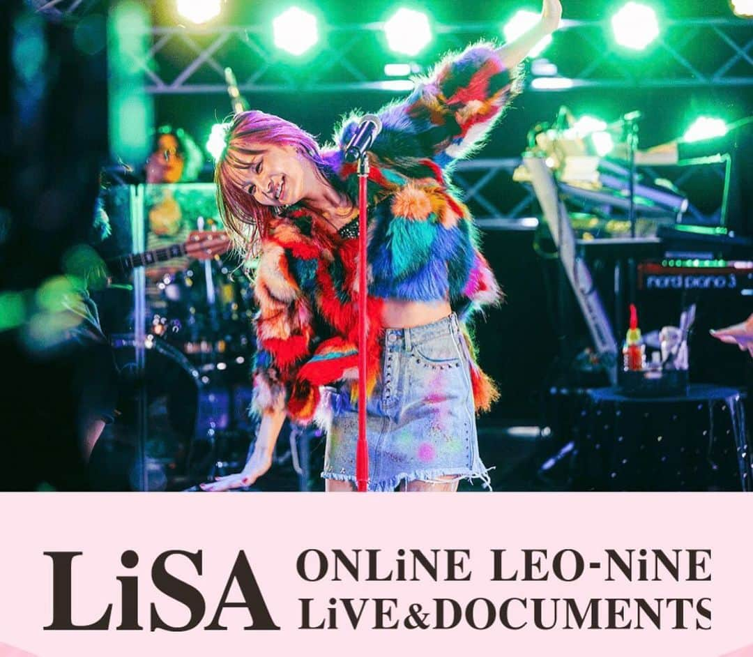 LiSAさんのインスタグラム写真 - (LiSAInstagram)「とんでもないライブを作っちゃったなぁ。画面の向こうで一人一人がダイブして没入してもらえることを想像して新しい楽しみ方を皆と作った映画のような、ライブでした。音楽の届け方が広がった一年を詰め込んだ #オンラインレオナイン　でした。2/7再放送だとー！🦁何度でも！ ほんとにほんとにほんとにほんとに🦁ありがとうございました！✌️🔥 アルバムLEO-NiNEの愛がより届きますように。 https://www.tbs.co.jp/tbs-ch/item/o2491/」1月17日 22時50分 - xlisa_olivex