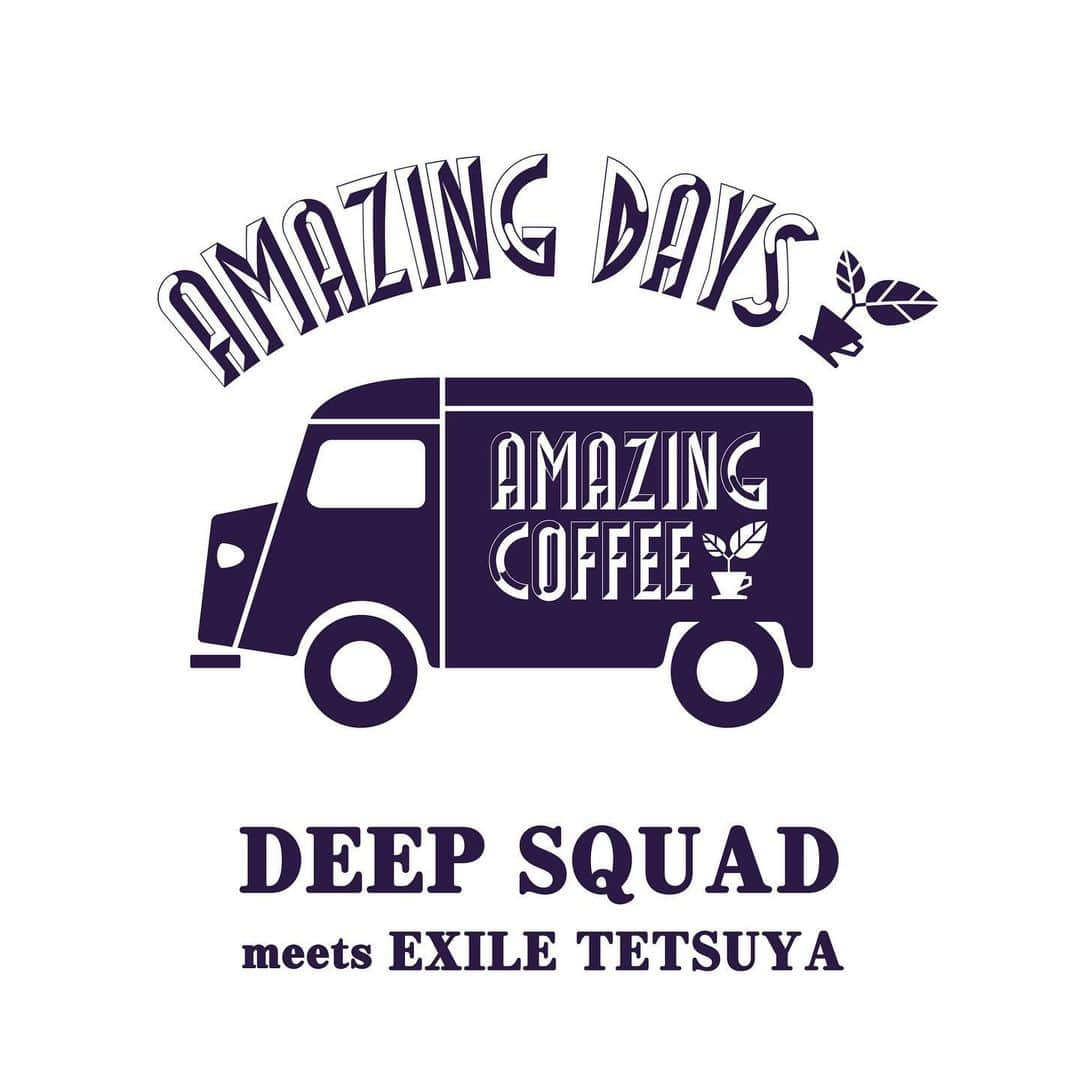 KEISEIのインスタグラム：「DEEP SQUAD meets EXILE TETSUYA 「AMAZING DAYS」リリースされました 皆さんチェックしてね‼️  @exile_tetsuya_epi  @deep_squad_official   ダウンロードされた皆さんには抽選ですが 色んな特典もあります‼️ お楽しみに‼️ https://smar.lnk.to/iEkkjG」