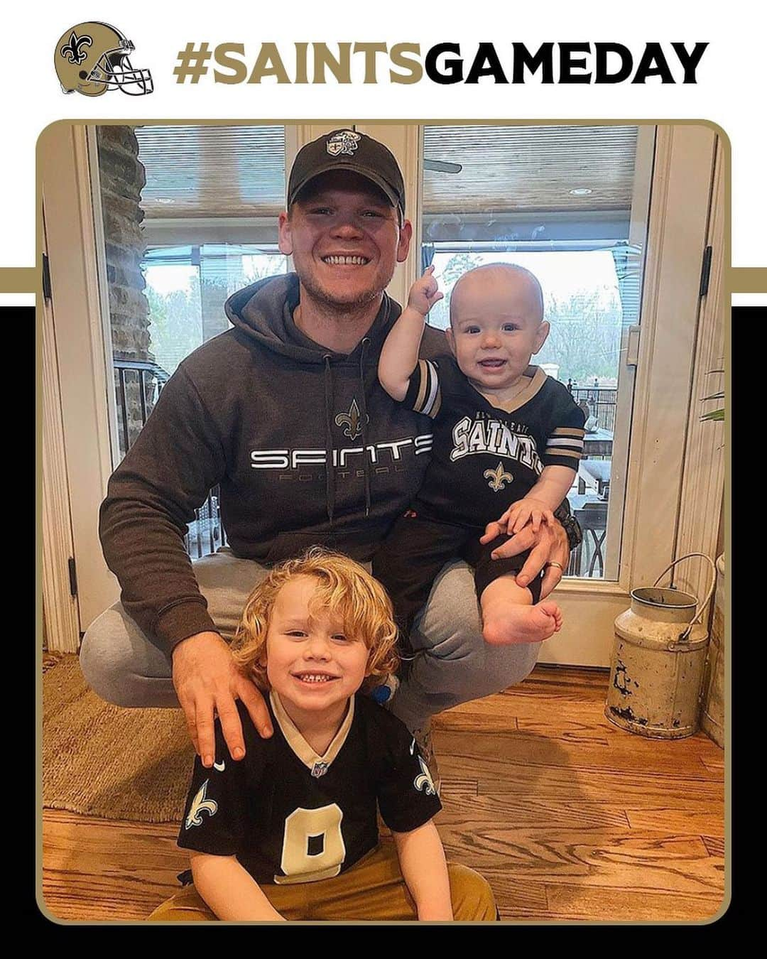 ニューオーリンズ・セインツさんのインスタグラム写真 - (ニューオーリンズ・セインツInstagram)「Drop a ⚜️ in the comments for #SaintsGameday!」1月18日 0時20分 - saints