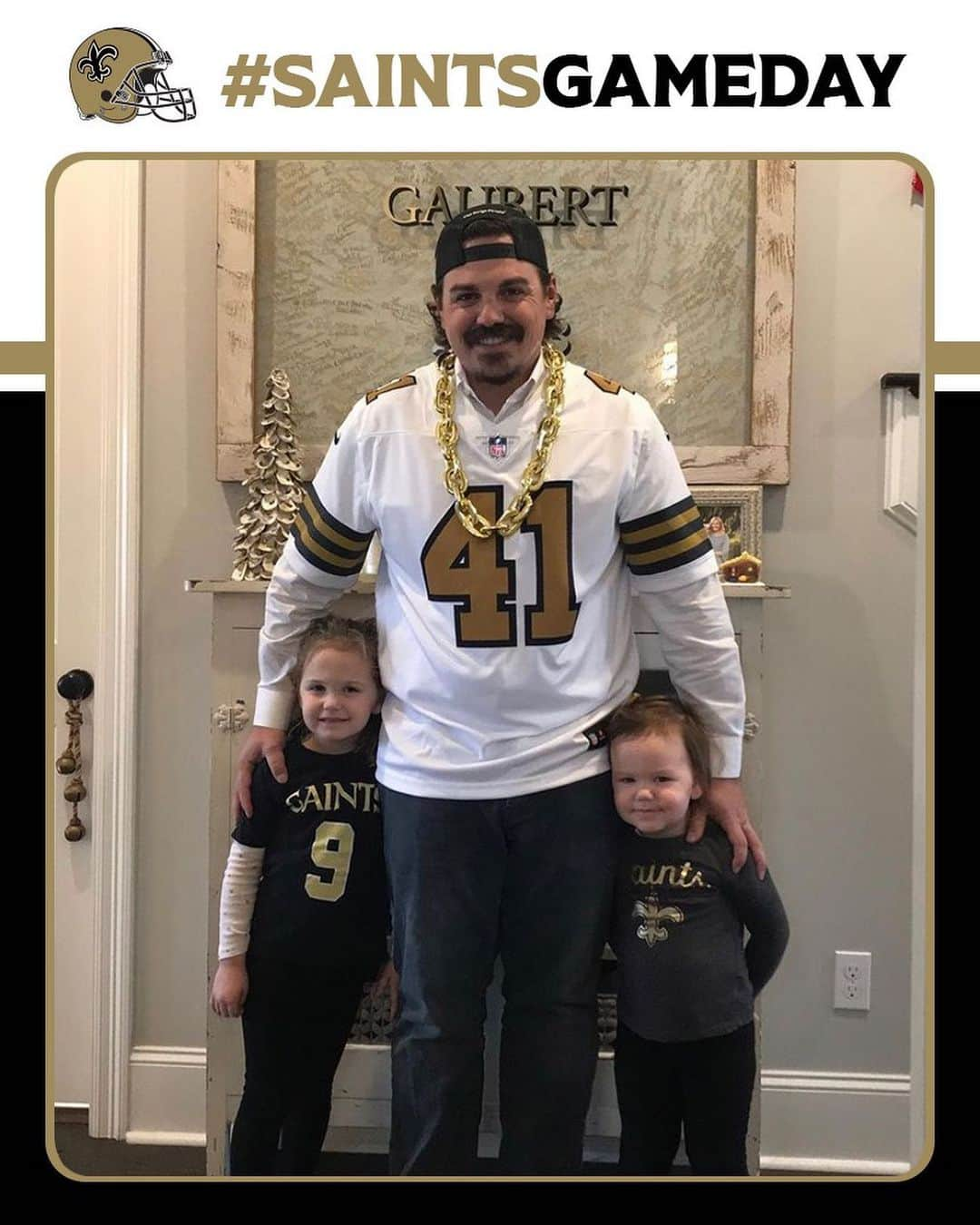 ニューオーリンズ・セインツさんのインスタグラム写真 - (ニューオーリンズ・セインツInstagram)「Drop a ⚜️ in the comments for #SaintsGameday!」1月18日 0時20分 - saints