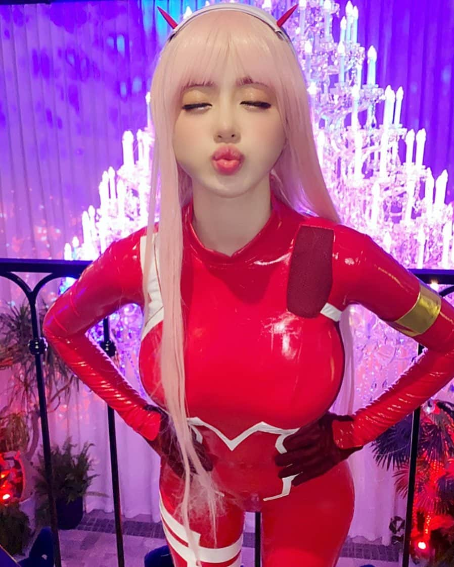 Dj Sodaさんのインスタグラム写真 - (Dj SodaInstagram)「잘자😘❤️good night🥰 #미미미가든 #mememigarden #zerotwo」1月18日 0時24分 - deejaysoda