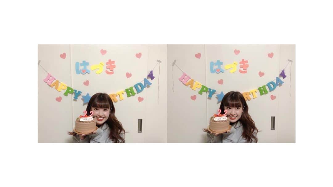 外薗葉月さんのインスタグラム写真 - (外薗葉月Instagram)「22歳もよろしくお願いします☺︎ しあわせな誕生日でした✌︎」1月18日 0時24分 - hazuki_hokazono
