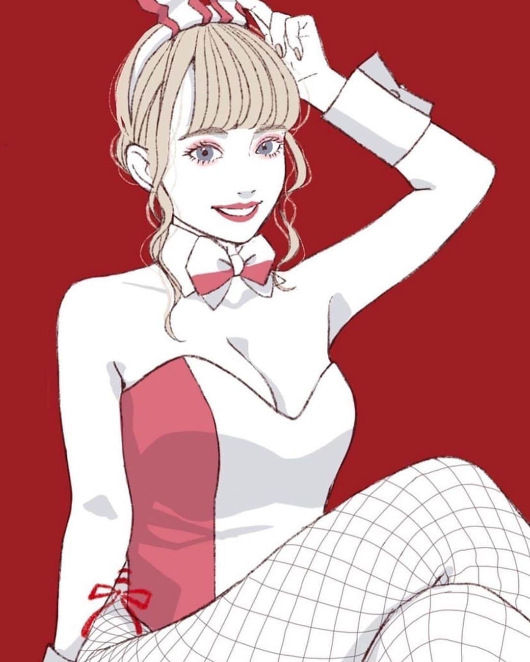 yokoのインスタグラム：「. ファンの女の子が描いてくれたイラストが 激かわでびっくりした、、💗 こんなに可愛く描いてくれてすっごい嬉しい😳‼️ ありがとう🥺💗💗💗 これからも応援よろしくお願いします🥲✨🌈 . . . . . . . . . . . . . . . . . . . #バニーガール #イラスト #エンタメ活動を止めない #アジア一のエンターテインメント #burlesque#burlesque lesquetokyo#バーレスク東京#ダンサー#透明少女#model#hairmake#makeup#love#ootd#fashion#instagood#instalike#instafashion#tokyo#white #오오티디‭#셀카#메이크업#머리스타그램 #お洒落さんと繋がりたい#カメラ好きな人と繋がりたい#モデル#東京」