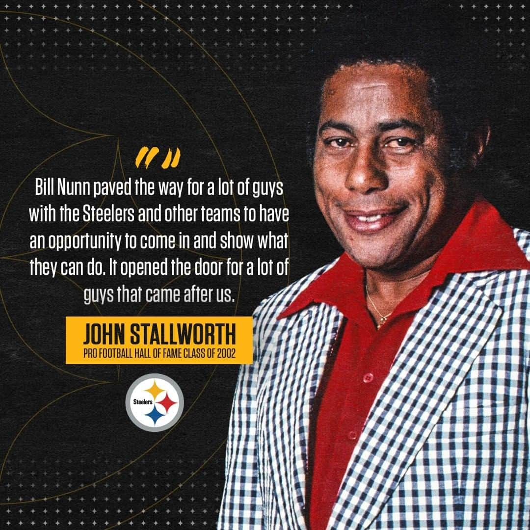 ピッツバーグ・スティーラーズさんのインスタグラム写真 - (ピッツバーグ・スティーラーズInstagram)「John Stallworth on why Bill Nunn deserves to be in the @profootballhof Class of 2021. #PFHOF21」1月18日 1時35分 - steelers