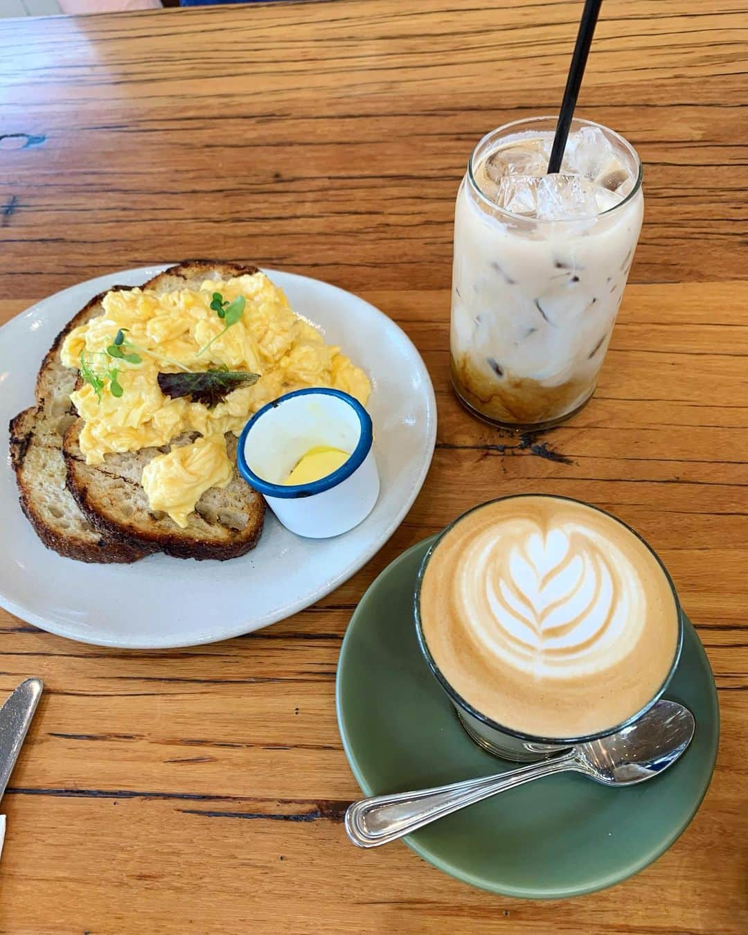 武田紗季のインスタグラム：「#brekkie #coffee #sydney」