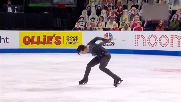 ミーシャ・ジーのインスタグラム：「Vincent Zhou - 🥈 #USNationals #Choreo」