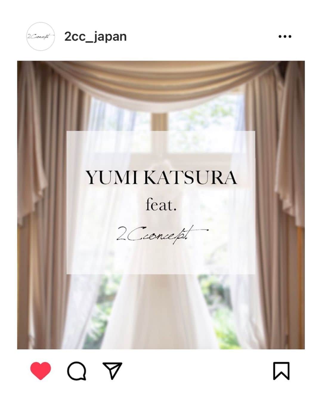 植田早紀のインスタグラム：「YUMI KATSURAfeat. @2cc_japan   【2021年プレゼント企画❣️】  桂由美さんのドレスを着て撮影をしてくださるというSpecial企画❣️  私も大ファンで自分自身の結婚式で一生の大切な思い出を、本当に本当に素敵に撮って頂きました♥︎ @jiro.2cc   これから花嫁さんになる方も卒花した方も1月20日まで応募がOKだそうなので是非応募してみてください❣️ 私もまたドレスを着たいなぁ😍  #桂由美 #桂由美ドレス #プレゼント企画 #プレゼントキャンペーン #プレゼント応募 #花嫁準備 #卒花嫁 #yumikatsura #2cconcept」