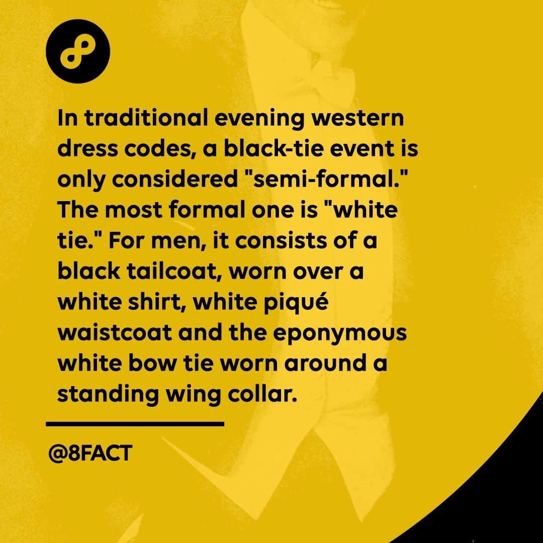 のインスタグラム：「Mid or high-waisted black trousers with galon, a trim one with two silk stripes that conceal the outer seams of the trousers, along with black highly polished or patent leather oxford or optionally court shoes, complete the outfit.」