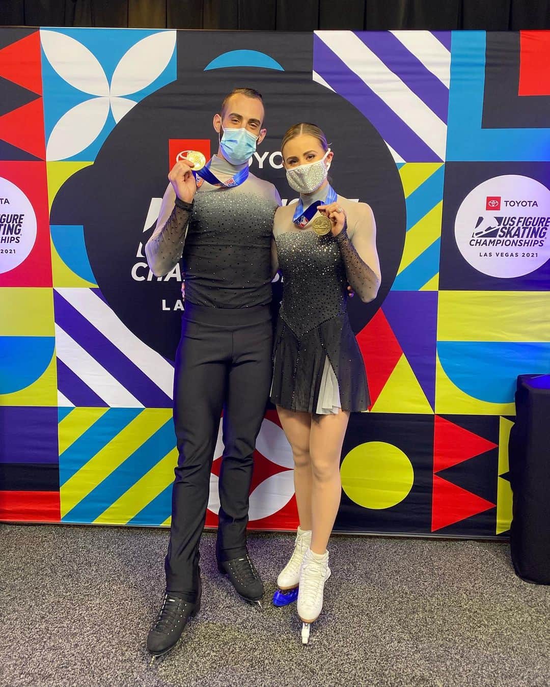 アシュリー・ケインのインスタグラム：「Thank you for the incredible amount of support and encouragement this week! We are so grateful that we get to do what we love during a time like this. All of this would not be possible without our amazing team that surrounds us and shows us how much we are capable of. We will continue to fight and work hard. These moments mean so much more than most will ever know and we look towards the future! ✨❤️ sending all of our love to everyone out there who has supported all of us athletes through this time!  Next up, @jessicalinjy has her moment to shine next week!! #toyotauschamps21」