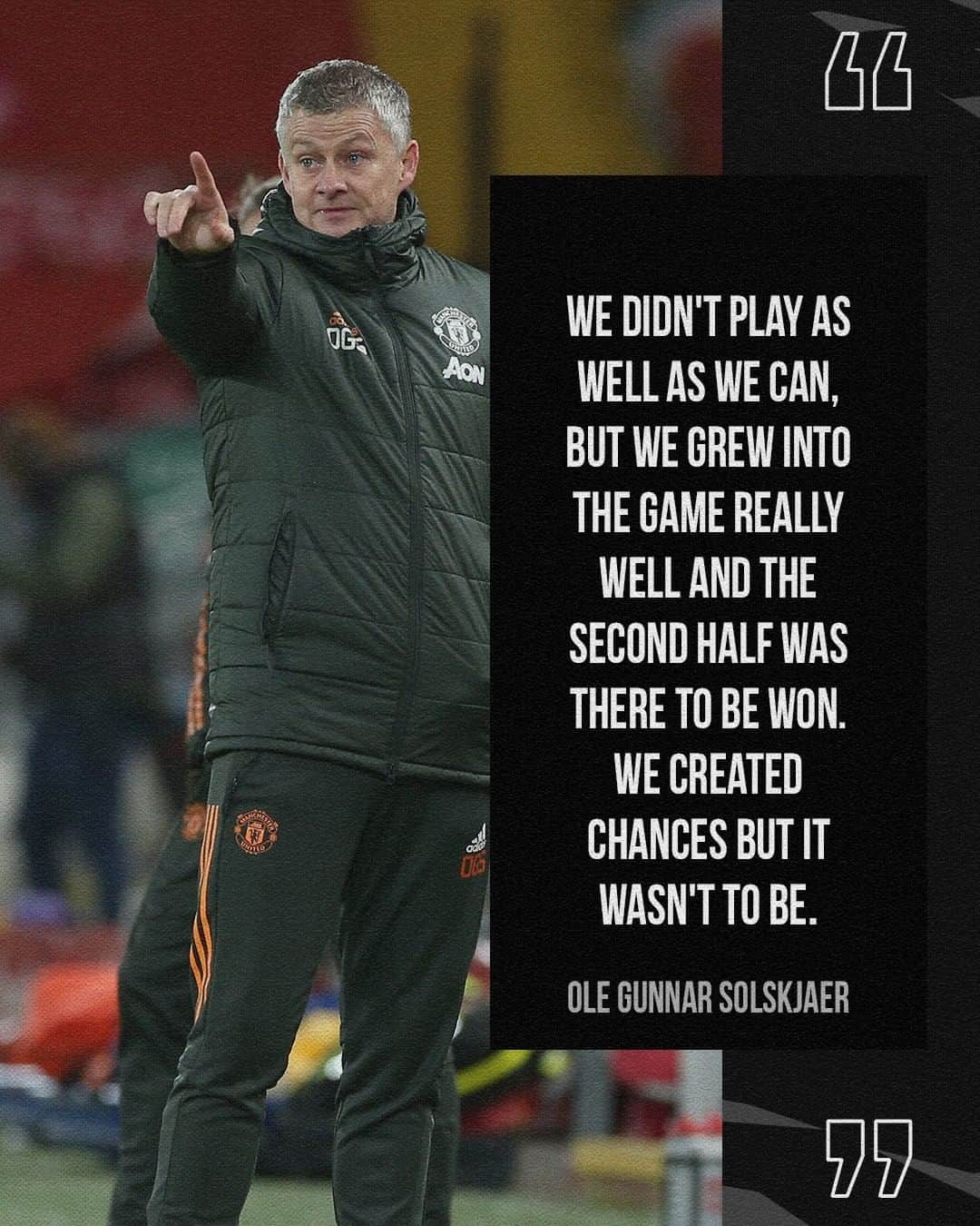 マンチェスター・ユナイテッドさんのインスタグラム写真 - (マンチェスター・ユナイテッドInstagram)「💬 Ole's verdict on our stalemate on Merseyside. #MUFC #PremierLeague #Solskjaer」1月18日 5時02分 - manchesterunited