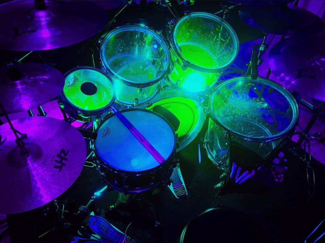 ピエール中野さんのインスタグラム写真 - (ピエール中野Instagram)「#エヴァンゲリオン #初号機 #ピエール中野  #凛として時雨 #drums #drumset #drumlife #drummer」1月18日 5時11分 - pinakano0718