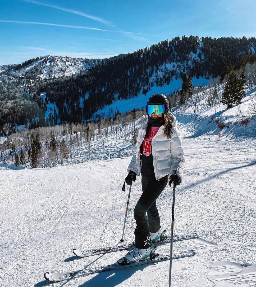 ジェイミー・チャンのインスタグラム：「On the slopes...」