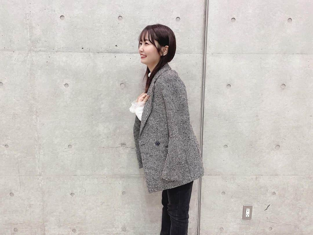 惣田紗莉渚さんのインスタグラム写真 - (惣田紗莉渚Instagram)「昨日のしふく☺︎ 今日も楽しい1日に なりますように🎶 #私服 #birthday」1月18日 7時17分 - sarisari0118