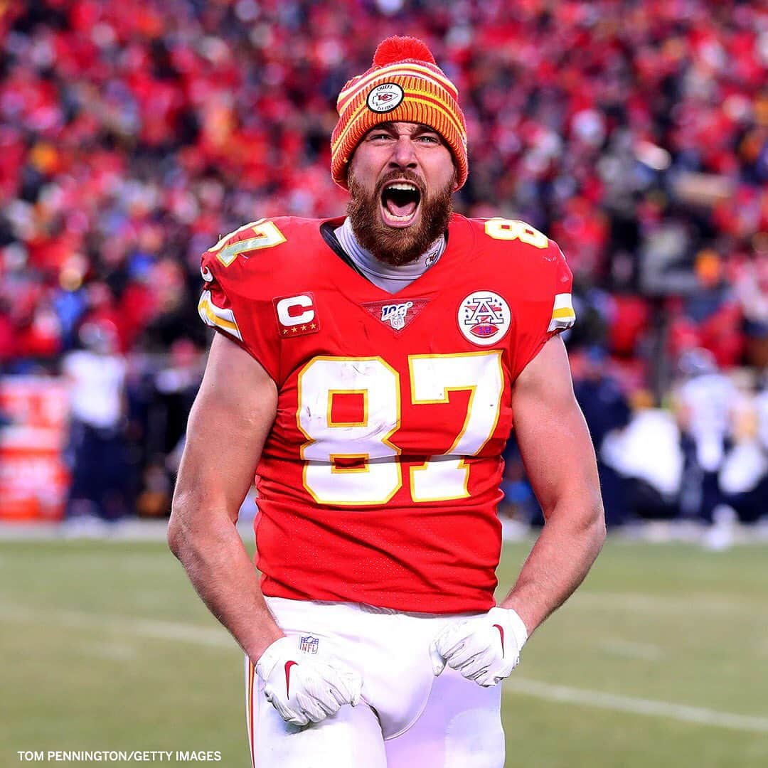 スポーツセンターさんのインスタグラム写真 - (スポーツセンターInstagram)「CHIEFS ADVANCE TO THE AFC CHAMPIONSHIP GAME. 🔥🔥🔥 @killatrav」1月18日 8時06分 - sportscenter