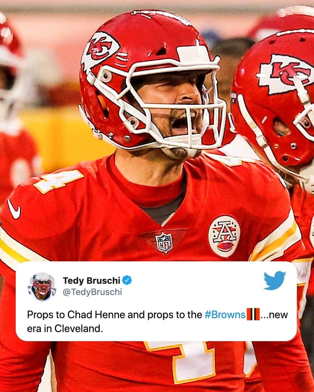 espnさんのインスタグラム写真 - (espnInstagram)「Chad Henne called GAME for the Chiefs and the sports world took notice 😤 @espnnfl」1月18日 8時38分 - espn