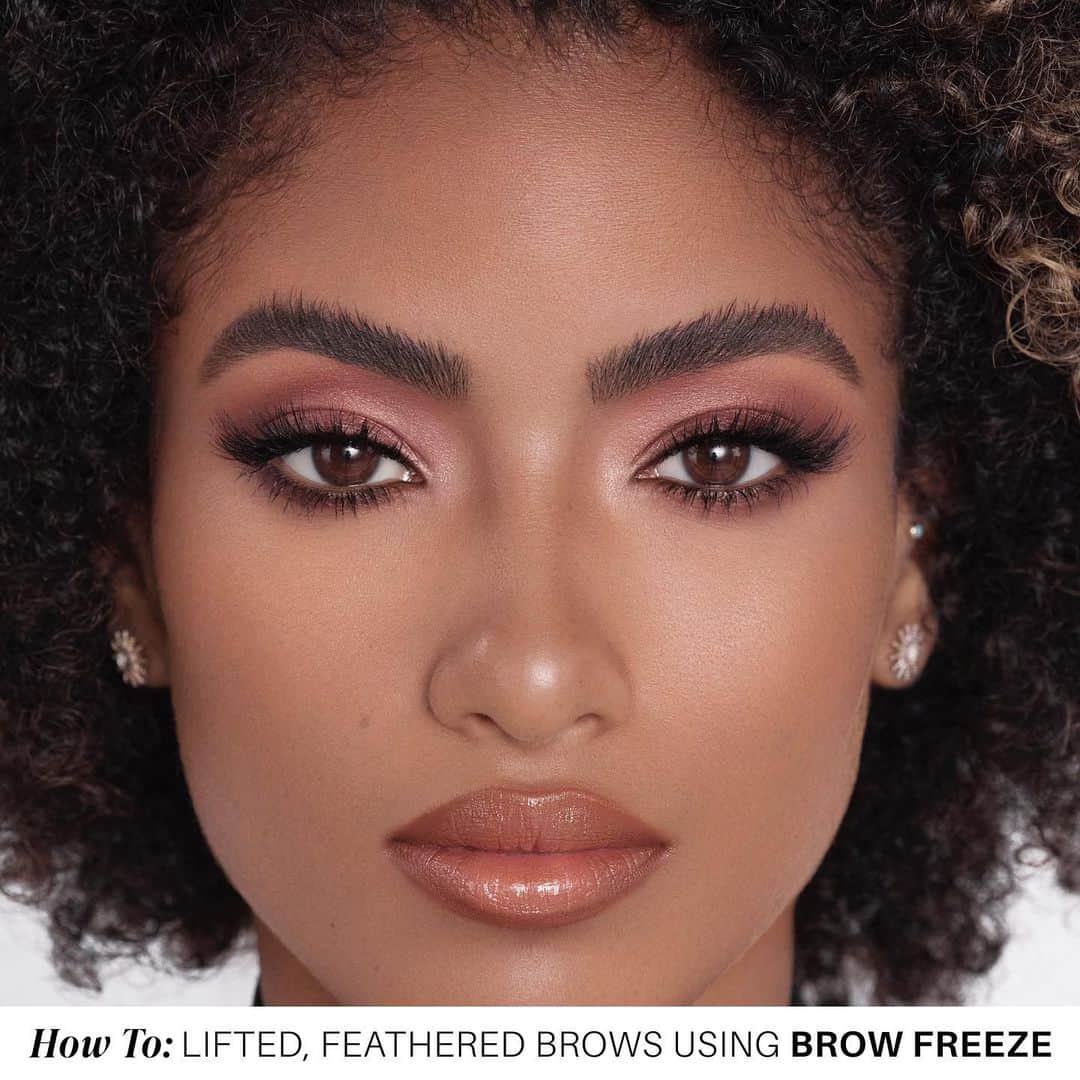 Anastasia Beverly Hillsさんのインスタグラム写真 - (Anastasia Beverly HillsInstagram)「🥶 Brow Freeze 🥶 breakdown. Swipe ⬅️ to see a step-by-step tutorial that makes it all crystal clear.⁣ ⁣ 🔹Step 1: Brush through clean brows with your spoolie⁣ 🔹Step 2: Be sure to use upward motions while pressing down⁣ 🔹Step 3: Use Brow Freeze wax to create your desired shape and brush evenly through your brows⁣ ⁣ See - it's as easy as 1, 2, 3!⁣ ⁣ #anastasiabeverlyhills #anastasiabrows #ABHIcedOut」1月18日 8時56分 - anastasiabeverlyhills
