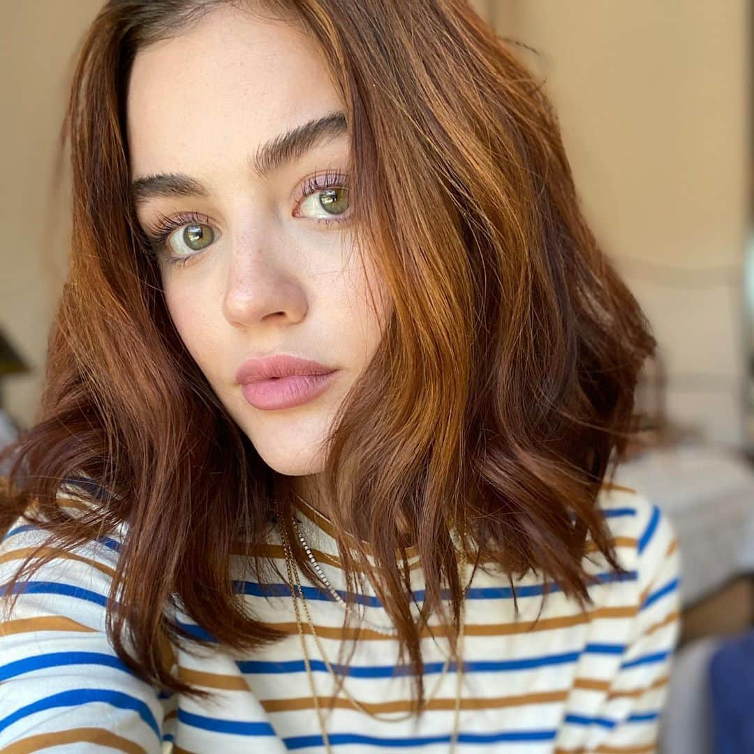 ルーシー・ヘイルさんのインスタグラム写真 - (ルーシー・ヘイルInstagram)「the hair diaries / @kristin_ess」1月18日 9時04分 - lucyhale