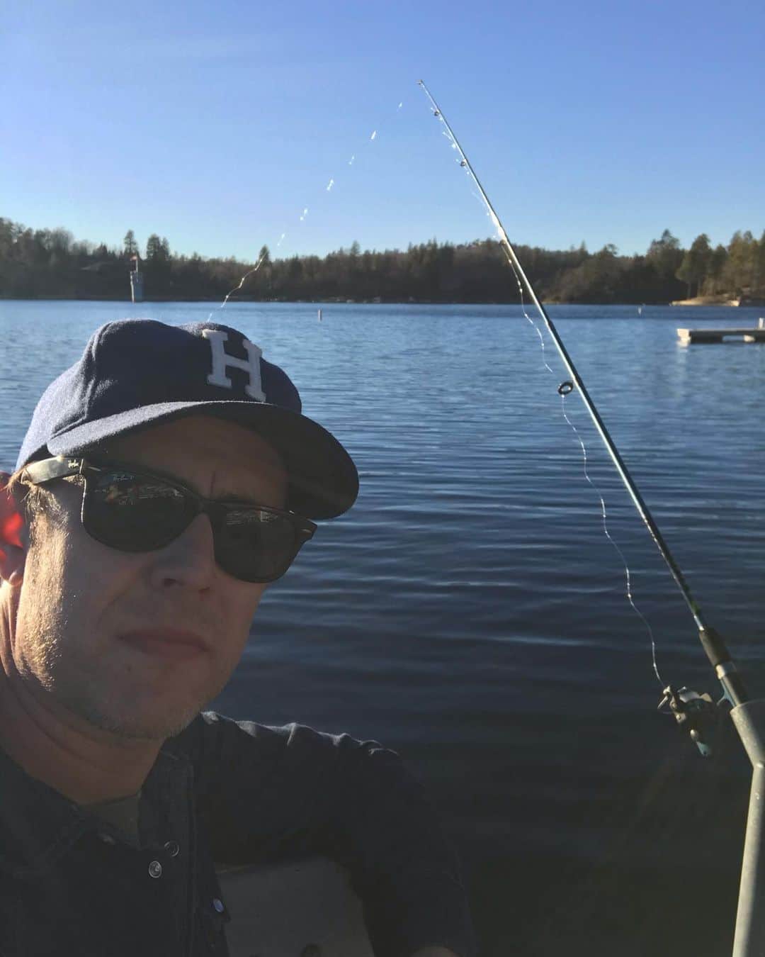 のインスタグラム：「Fish on!!!」