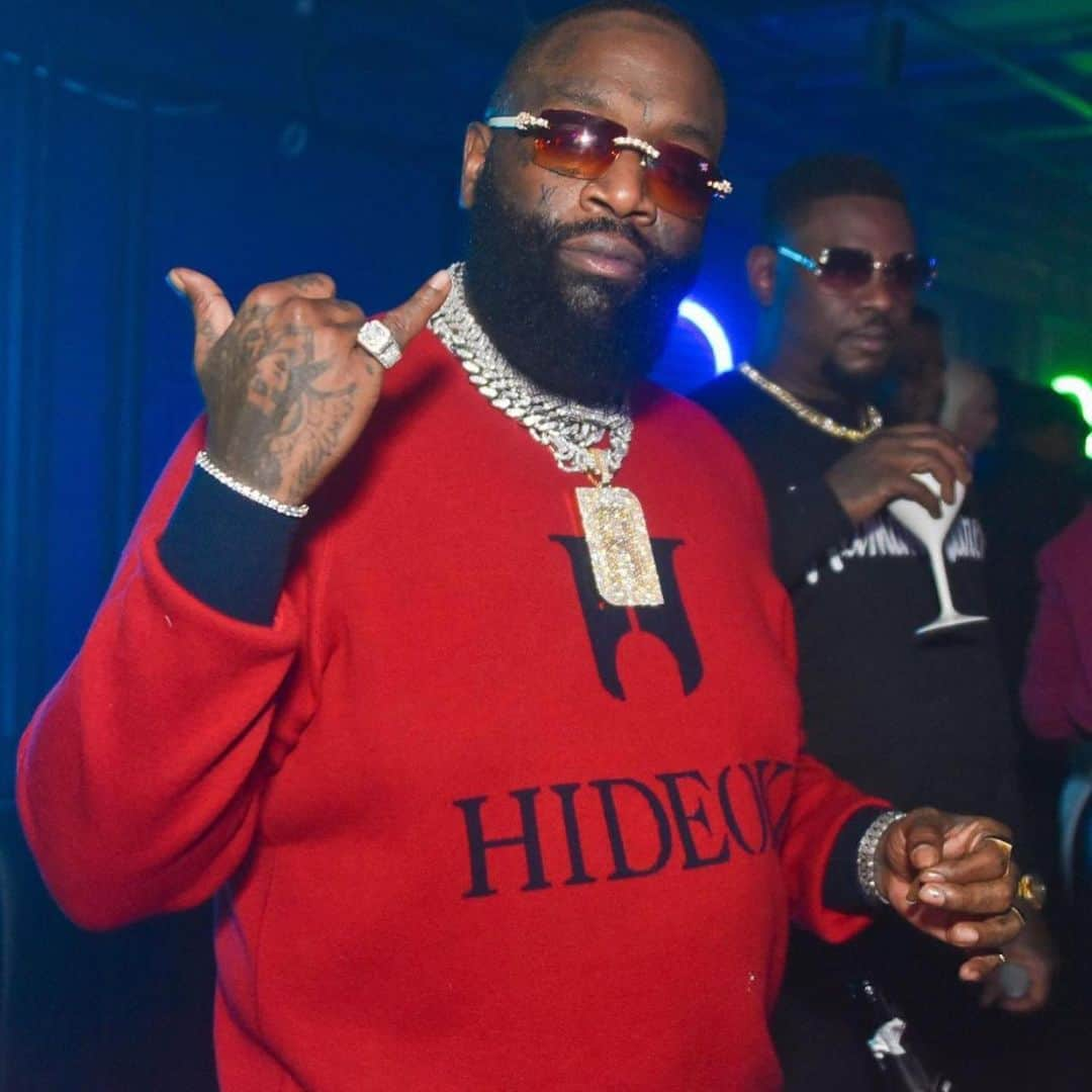 リック・ロスさんのインスタグラム写真 - (リック・ロスInstagram)「Ballin in Houston  celebrating LYNN BDAY @turkeyleghut huge SUCCESS. Toast to the HUSTLERS. @officialbelaire  2021 juss warm’n up $$.」1月18日 9時25分 - richforever