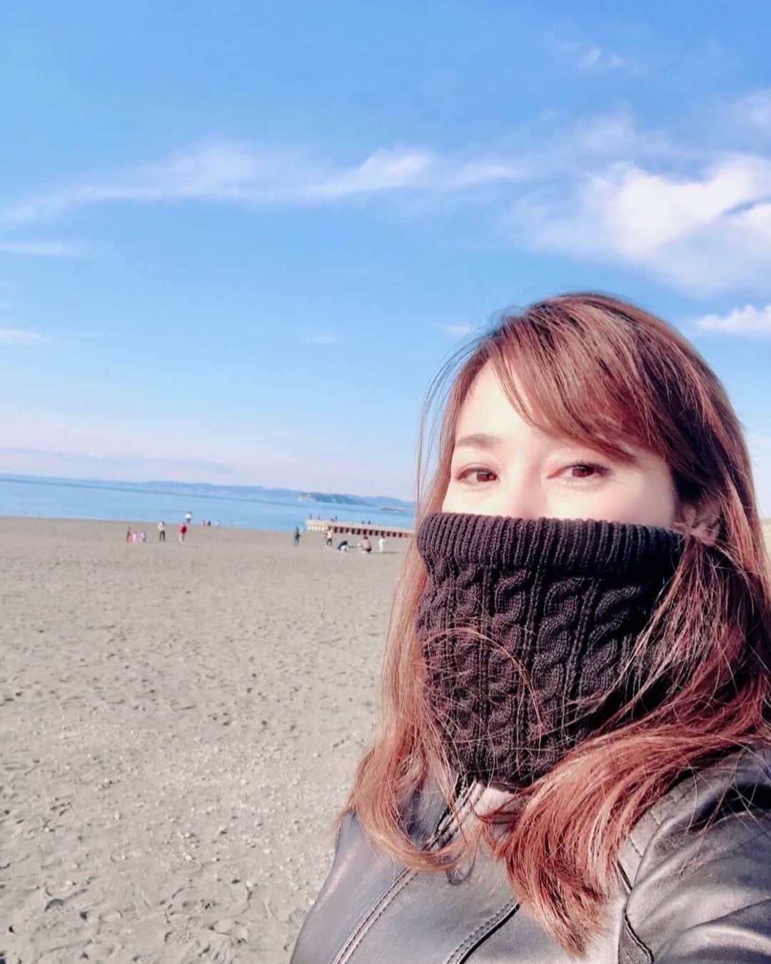 のインスタグラム：「おはよう☀ 今週もよろしくお願いしまーす❤️  #過去pic #茅ヶ崎 #海が好き #月曜日 #早くコロナが終息しますように」