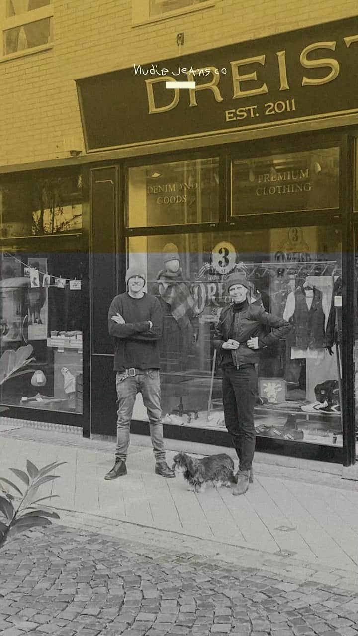 のインスタグラム：「In 2011 a place for garment lovers, a house with an enthusiastic host was founded and @dreist_aachen in Aachen, Germany was born. In a place where you immediately feel comfortable, the idea of sustainable craftsmanship and the will to give the best service stands always in the first place. Meanwhile, together with his sister, Rob and Drea combined FIER and Dreist under one roof. Timeless products and brands for men and women. is located at Wirichsbongardstraße 12, 52062 Aachen, Germany.」