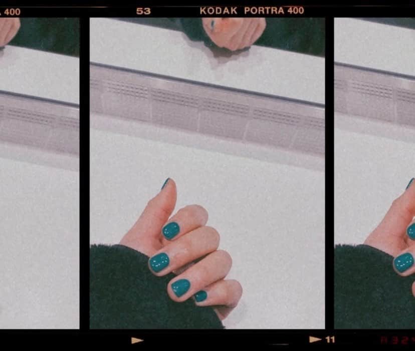 橘二葉さんのインスタグラム写真 - (橘二葉Instagram)「グリーン🐊 ・ ・ #nails #nail #green #greennails」1月18日 20時26分 - futaba_tachibana_tpd
