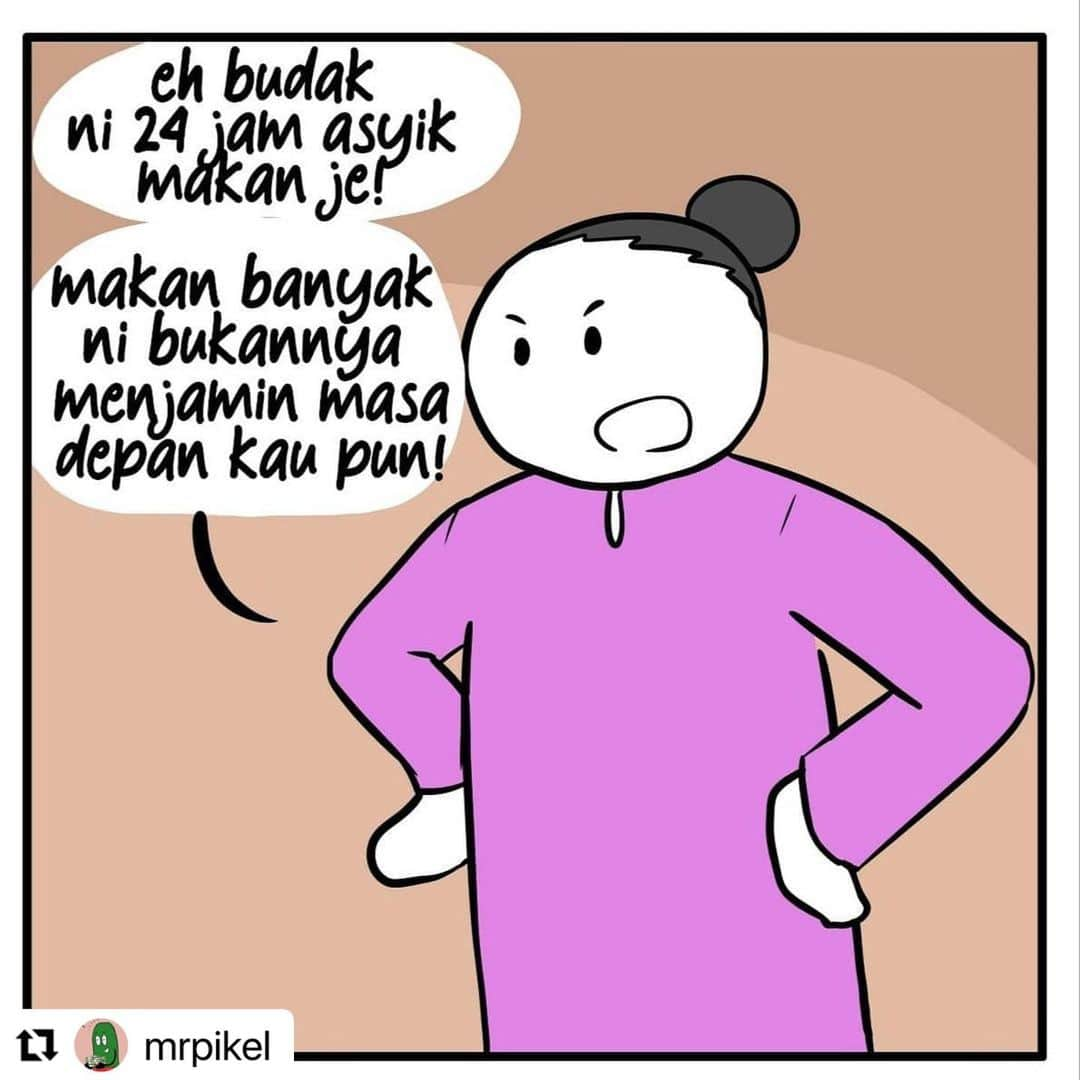 Koleksi Komik Malaysiaさんのインスタグラム写真 - (Koleksi Komik MalaysiaInstagram)「#Repost @mrpikel with @make_repost ・・・ KERJAYA⁣ ⁣ Kita kena pupuk minat mereka⁣ ⁣⁣⁣⁣⁣⁣⁣⁣⁣⁣⁣⁣⁣⁣⁣⁣⁣ ⁣ #komikmalaysia #gengkomikdigital #gengkomik #komiklawak #lawak #komik #kelakar #koleksikomik #komikmelayu #deep #pencurikomik #lawakdeep #lawaking #lawakkeder #lawakhangit #koleksikomik #mrpikel⠀」1月18日 21時17分 - tokkmungg_exclusive