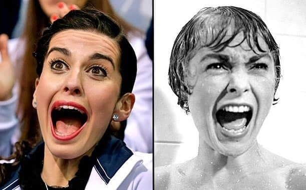 ヴァレンティーナ・マルケイのインスタグラム：「Current mood😱  Quando la tensione pre gara viene sostituita dalla tensione pre presentazione in ufficio. Ero meno tesa alla finale Olimpica, così per dire. 🤪  #LUNEDI @milanocortina2026 #mancanoSOLO5anni」