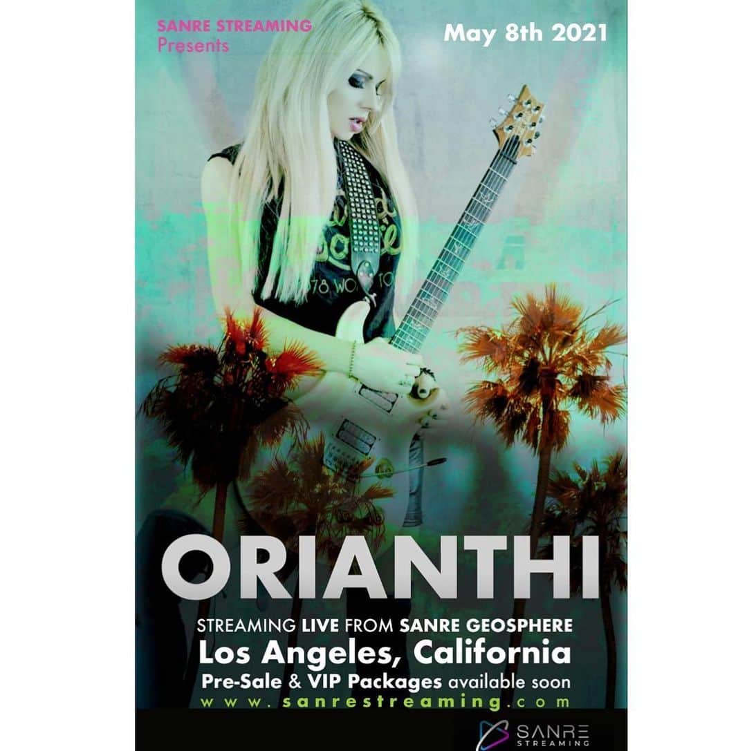 オリアンティさんのインスタグラム写真 - (オリアンティInstagram)「So excited about this virtual show !! Tickets will be available soon sanrestreaming.com」1月18日 13時11分 - iamorianthi