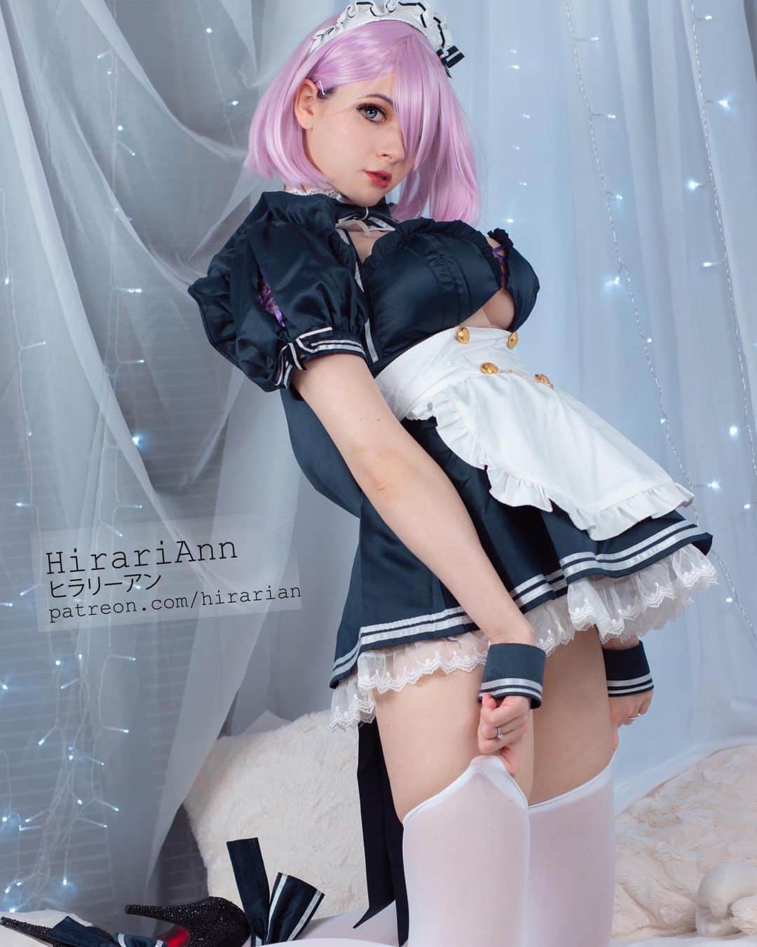 Hirari Ann（ヒラリー アン）のインスタグラム：「Thanks everyone to coming to my YouTube stream! 💕💕💕  Mashu photo preview is on patr0n now! Join Elite tier to GET!   #fgo #cosplay #mashukyrielight」