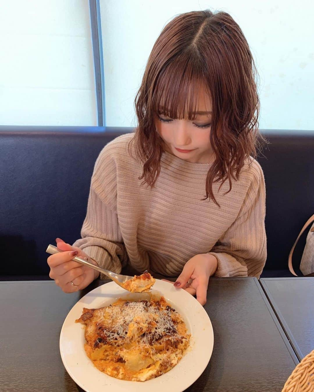 小林智絵さんのインスタグラム写真 - (小林智絵Instagram)「. . . . . いつかのLunch🍝♥︎ . . . . . #コロッセオ #コロッセオ中目黒 #cafe #lunch #dinner #lasagna #italian #japan #tokyo #nakameguro #日本 #東京 #中目黒 #中目黒カフェ #中目黒ランチ #中目黒グルメ #東京カフェ #東京グルメ #ランチ #ラザニア #イタリアン #ボブ #ボブヘアアレンジ」1月18日 13時28分 - kobayashichie_1012