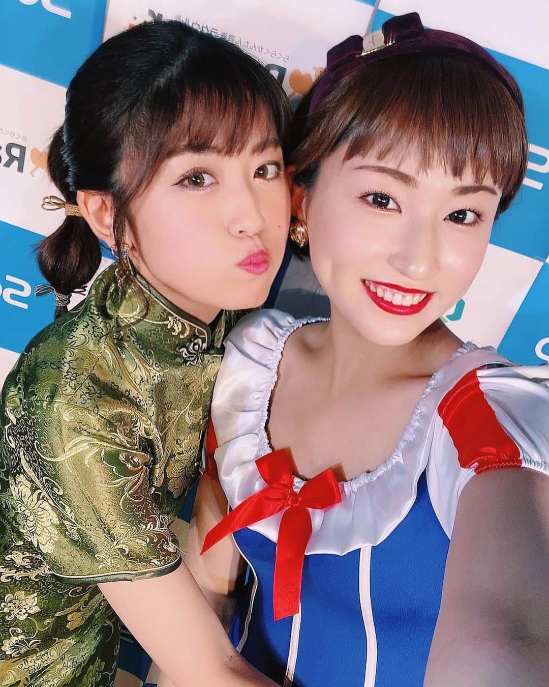 長澤佑香のインスタグラム：「﻿ 昨日の💞ひかるんは白雪姫コス👸🏻✨﻿ ウィッグでベリーショートかわいい🥰 ﻿ ﻿ 今日は池袋リヴォイスで﻿ 1coin LIVEです🧡💙💖﻿ ﻿ #チャイナ服 #チャイナドレス #チャイナ﻿ #コスプレ #アイドル #ミニスカポリス﻿ #白雪姫 #idol #chinadress #cosplay﻿ #OMNIA #オムニアポリス #オムニア」