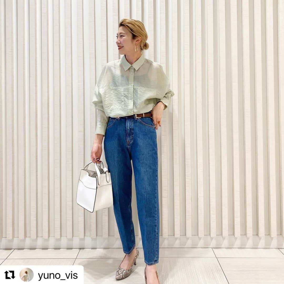 のインスタグラム：「#Repost @yuno_vis  ・・・  ﻿ ﻿ お色違い﻿ ﻿ ﻿ ﻿ 👉【BVH11110】﻿ @jadorejunonline  ﻿ #vis﻿ #vis_jp﻿ #sapporo」