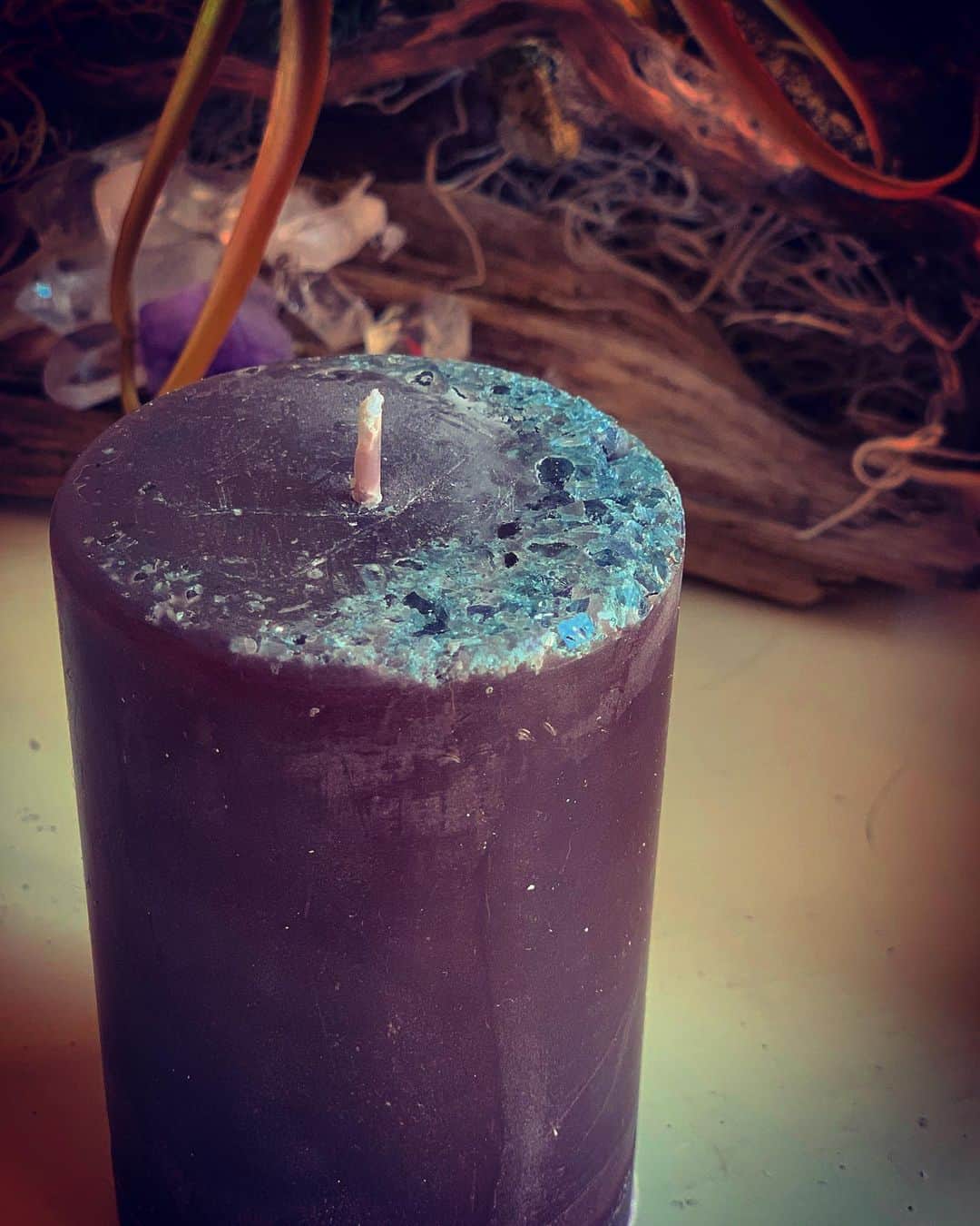 澤田友美さんのインスタグラム写真 - (澤田友美Instagram)「. The earth 🌎🌒 . .  #handmade #candle #crystal #amethyst #interiordecor #interior  #relaxtime #relax #druzy #earth #nature」1月18日 15時14分 - tomomi__sawada