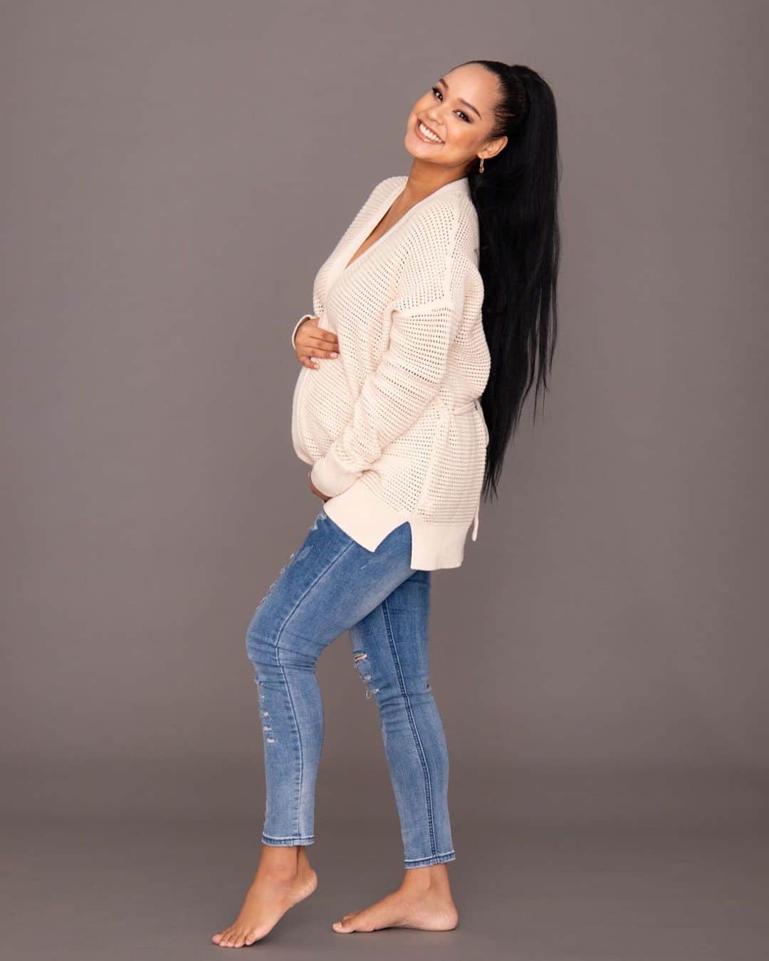 宮本エリアナさんのインスタグラム写真 - (宮本エリアナInstagram)「My love👶🏽❤️  #pregnant#maternityphoto#baby#第二子#臨月」1月18日 17時37分 - arianamiyamoto