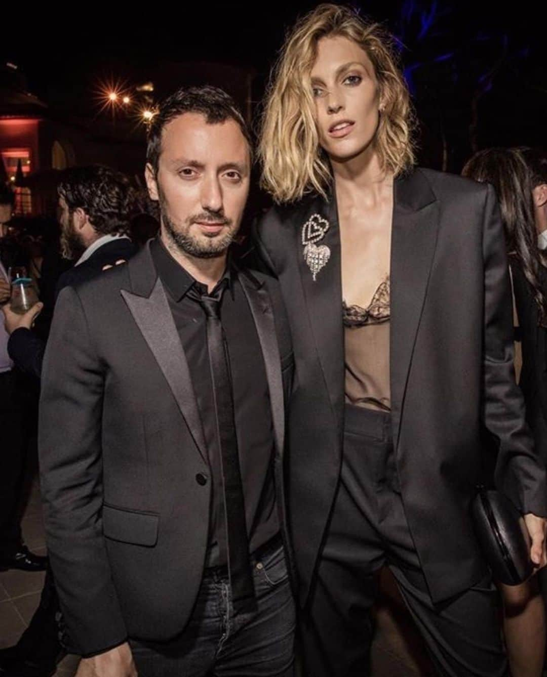 アニヤ・ルービックさんのインスタグラム写真 - (アニヤ・ルービックInstagram)「HAPPY BIRTHDAY @anthonyvaccarello 🖤 love you」1月18日 17時40分 - anja_rubik