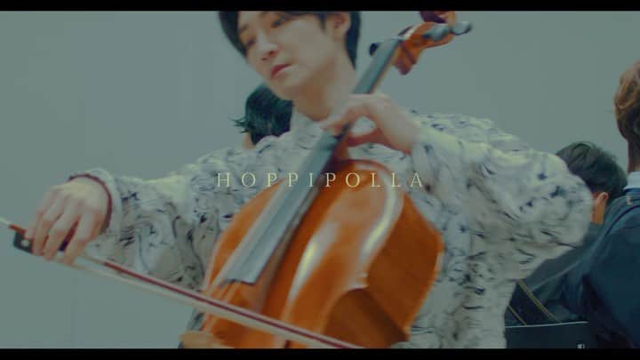 ノ・ミヌのインスタグラム：「@band.hoppipolla niceee🌸  君の海」