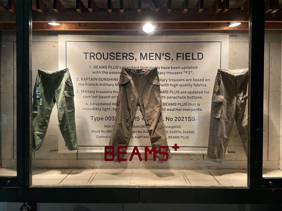 BEAMS+のインスタグラム