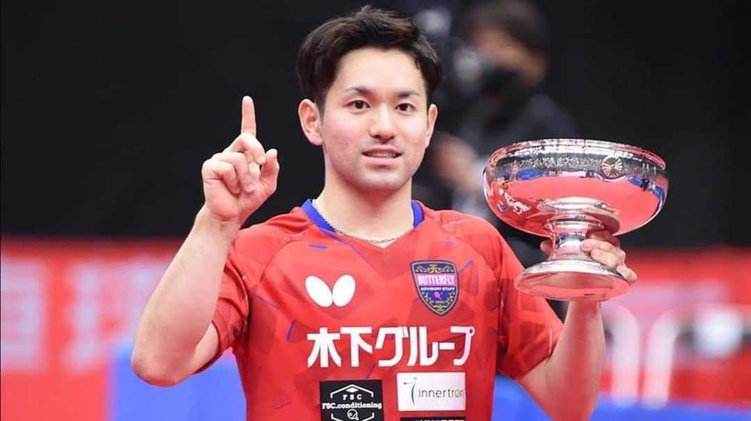 ITTF Worldさんのインスタグラム写真 - (ITTF WorldInstagram)「Come 🔙 King 👑  Mizuki Oikawa was losing 1-3 against Masataka Morizono in the men's singles final of the All Japan Championships 🇯🇵  He fought 🔙 to win 4-3 and take the title 🏆」1月18日 19時31分 - wtt