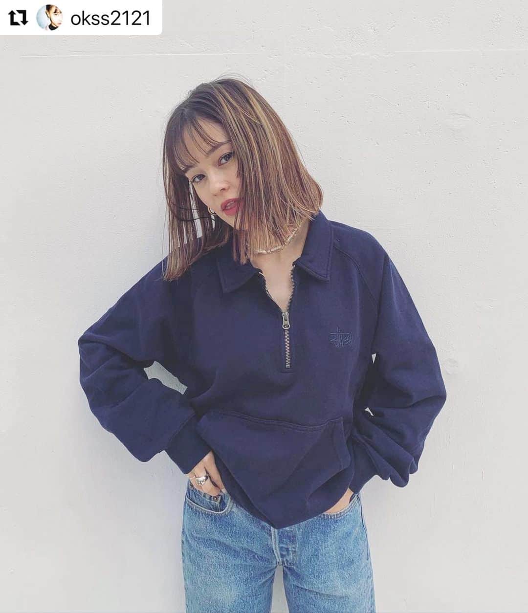 Sachiのインスタグラム：「#Repost @okss2121 with @make_repost ・・・ Thanks @sattyyyyy 💕🪐💕  Emma + Special Highlight 🌍💗🤝☮️☪️ She is so cute!!!...kiss ✖︎✖︎✖︎ Thanks tooooo & BiG LoVE  #shima_sachi#hairstyle」