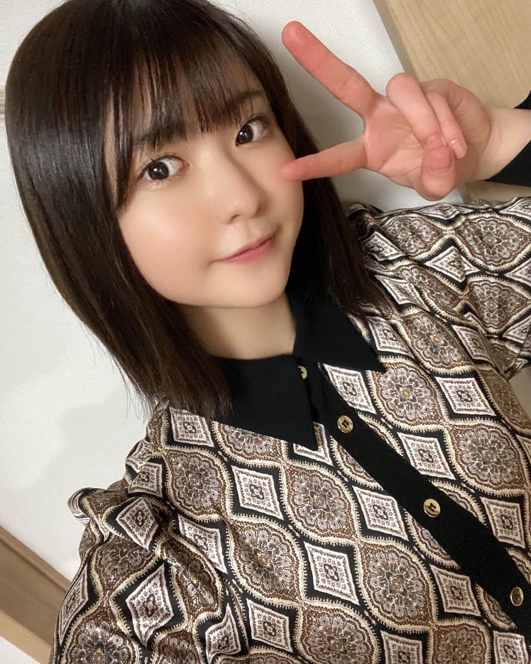 山田みなみ　ジュニアアイドル 山田南実さんのインスタグラム写真 - (山田南実Instagram)「✌︎❤︎」1月18日 20時00分 - 373_yamada