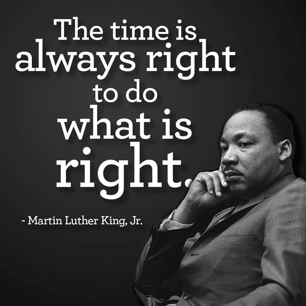 のインスタグラム：「And that’s all there is to it. #mlkday」