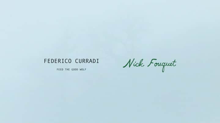 Nick Fouquetのインスタグラム：「Nick Fouquet x Federico Curradi  Dreams ✨...to my brother that inspires me to create. Honored we could make this in strange times... Santo Spirito @federicocurradi」